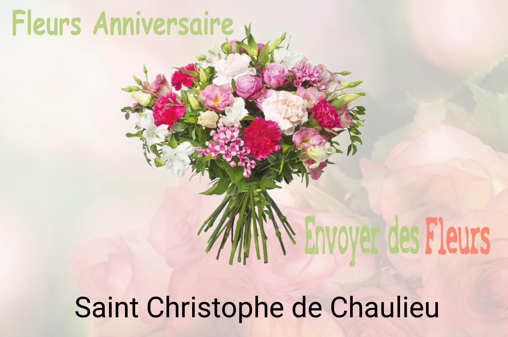 Bouquet de fleurs d’anniversaire livré à Saint-Christophe-de-Chaulieu